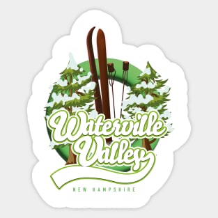 Waterville Valley New Hampshire Ski logo Sticker